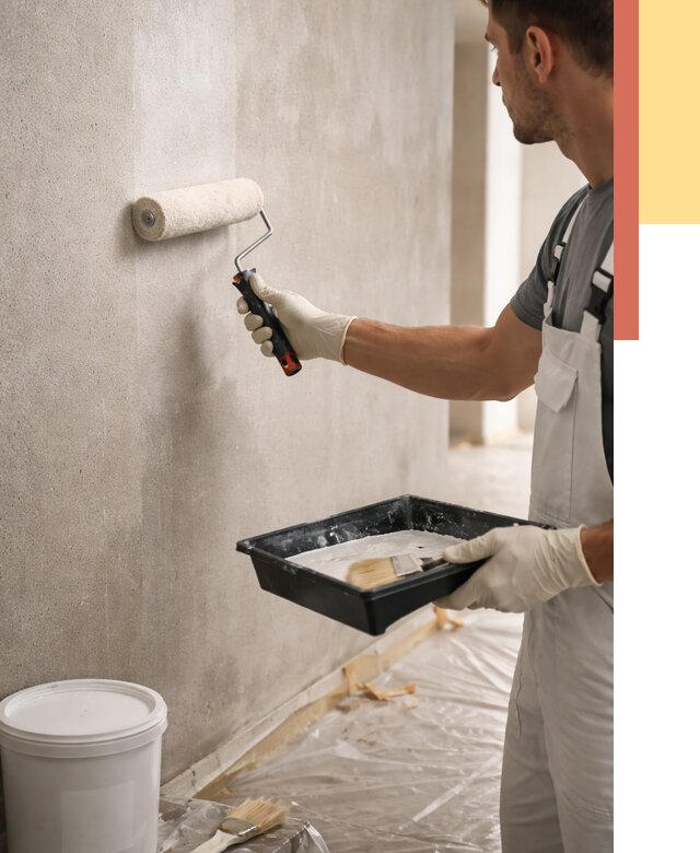 Грунтовка стен в Нижневартовске от 2279 руб. м2 — быстро, недорого, с материалом | ОТДЕЛОЧНИК-Нжт