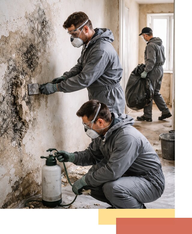 Удаление плесени со стен профессионально в Нижневартовске