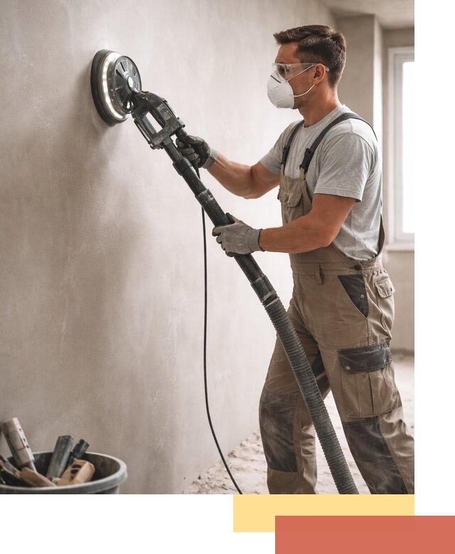 Профессиональная шлифовка стен в Нижневартовске быстро и качественно