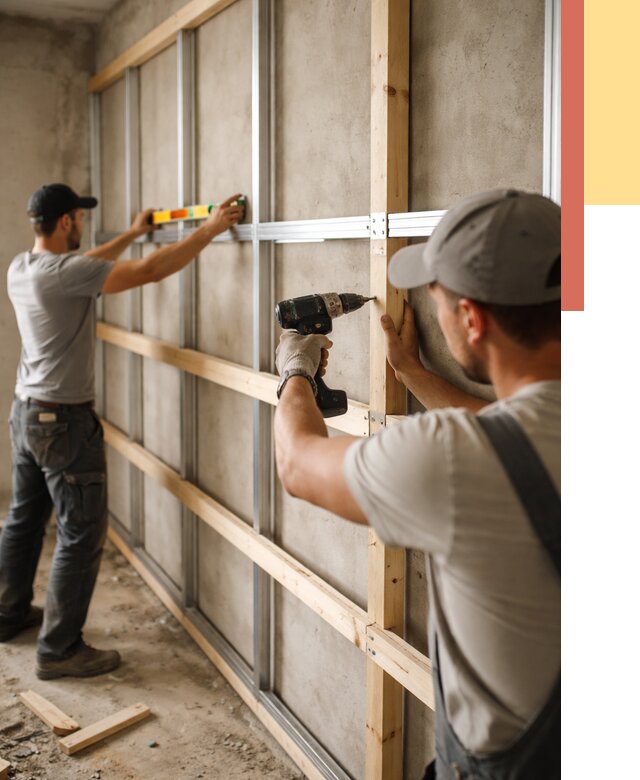 Устройство обрешетки под панели в Нижневартовске от 2176 руб. — монтаж под ключ | ОТДЕЛОЧНИК-Нжт