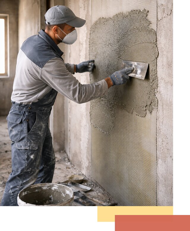 Штукатурка стен по сетке в Нижневартовске под ключ качественно и быстро