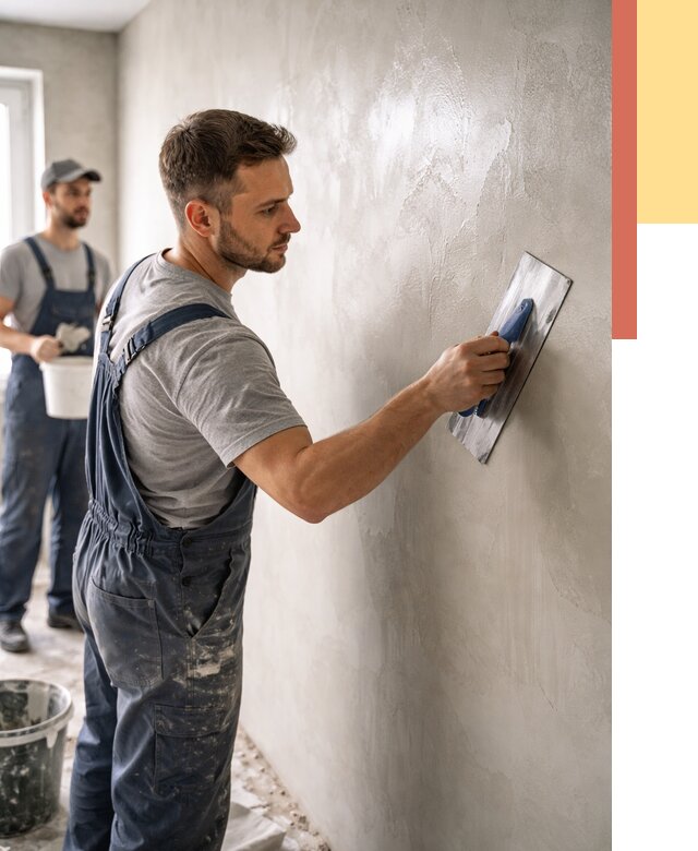 Глянцевание штукатурки стен в Нижневартовске от 7770 руб. — услуги и затирка | ОТДЕЛОЧНИК-Нжт