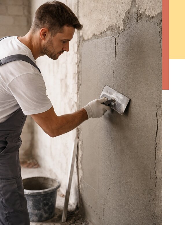 Штукатурка стен под плитку в Нижневартовске от 4351 руб./м2 — выравнивание под плитку | ОТДЕЛОЧНИК-Нжт