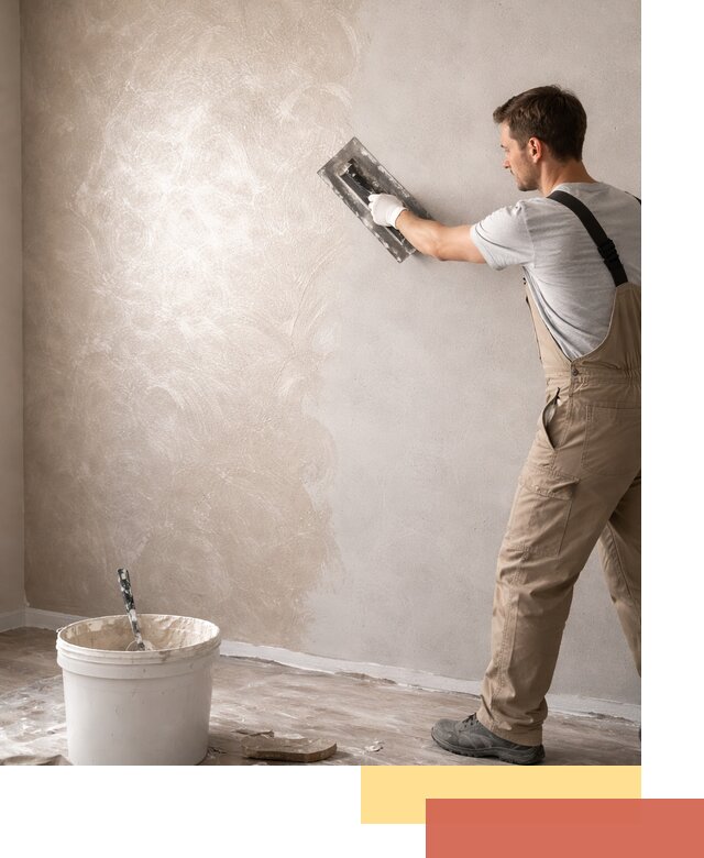 Декоративная штукатурка «Мокрый шелк» под ключ в Нижневартовске