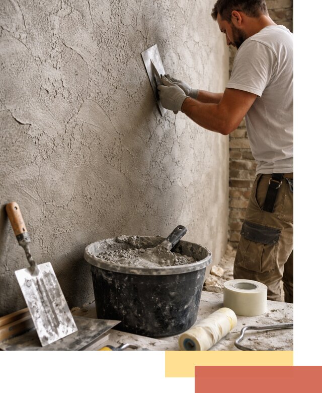 Декоративная штукатурка лофт в Нижневартовске — отделка стен и потолков