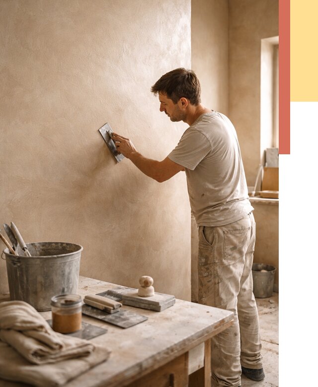 Марокканская штукатурка таделакт в Нижневартовске под ключ от 4351 руб. | ОТДЕЛОЧНИК-Нжт