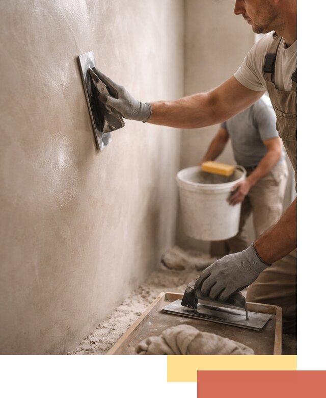 Нанесение марокканской штукатурки таделакт в Нижневартовске