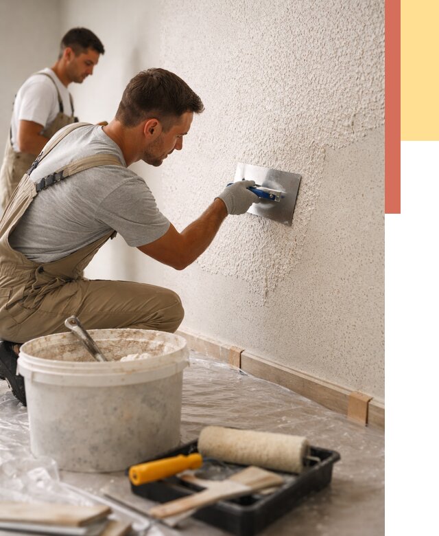 Нанесение жидких обоев в Нижневартовске от 7770 руб./м2 — быстро и недорого | ОТДЕЛОЧНИК-Нжт