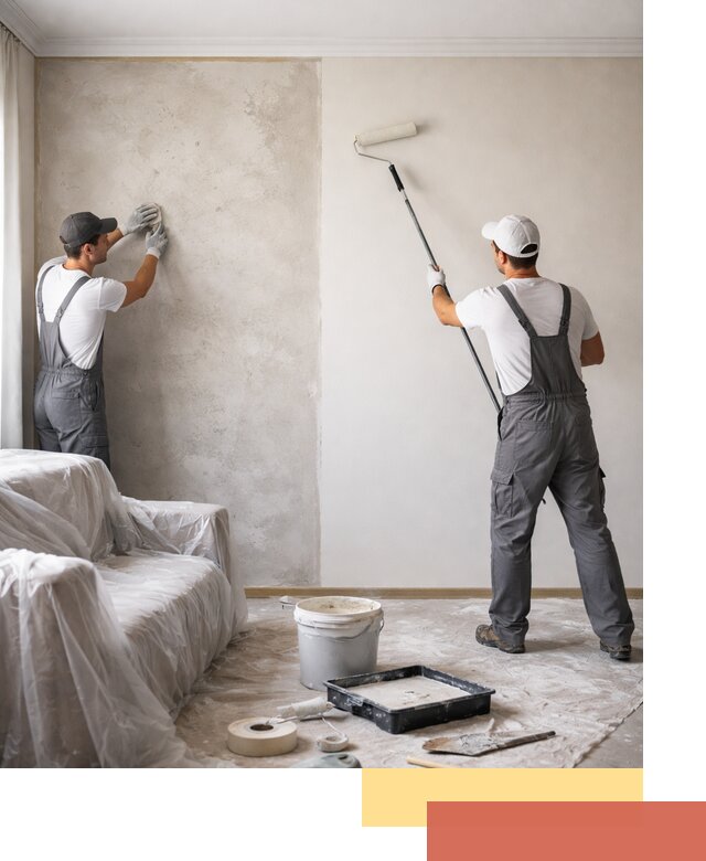 Покраска стен антивандальной краской в Нижневартовске