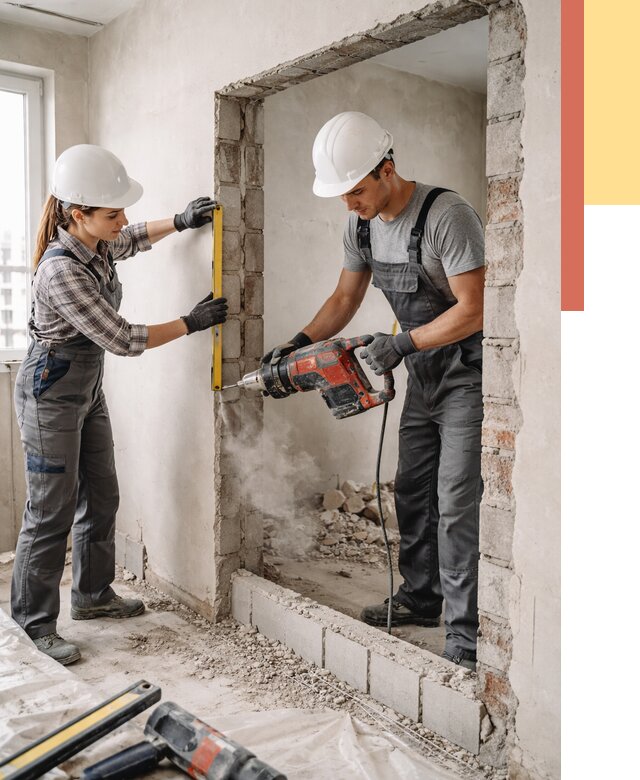 Создание проемов в стенах в Нижневартовске от 6734 руб. — алмазная резка и расширение | ОТДЕЛОЧНИК-Нжт