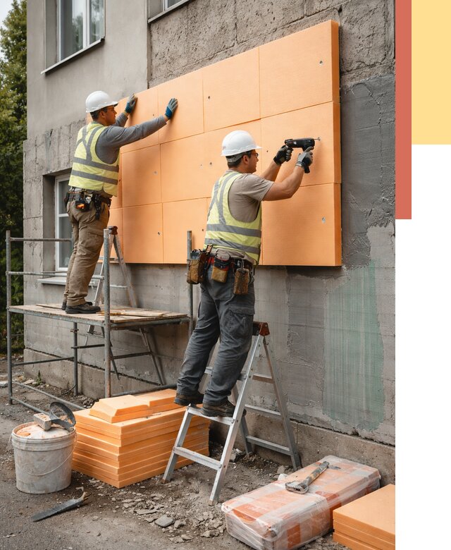 Утепление стен пеноплексом в Нижневартовске от 1917 руб./м2 — быстро и недорого | ОТДЕЛОЧНИК-Нжт