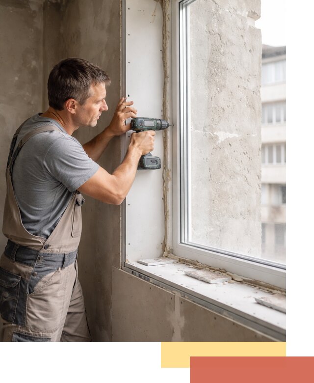 Монтаж гипсокартонных откосов в Нижневартовске под ключ