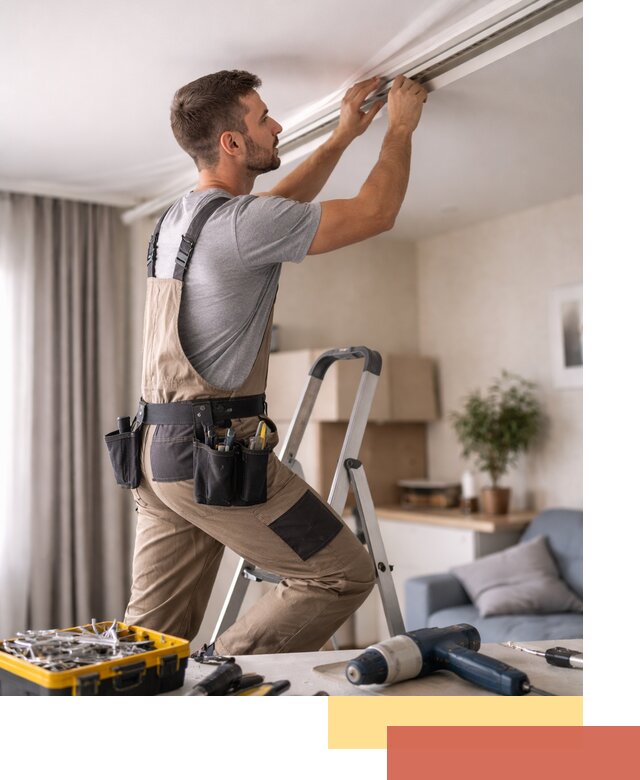 Ремонт натяжных потолков в Нижневартовске — качественно и оперативно