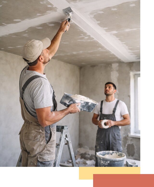 Обработка швов потолка ГКЛ в Нижневартовске: качественная заделка и шпатлевка