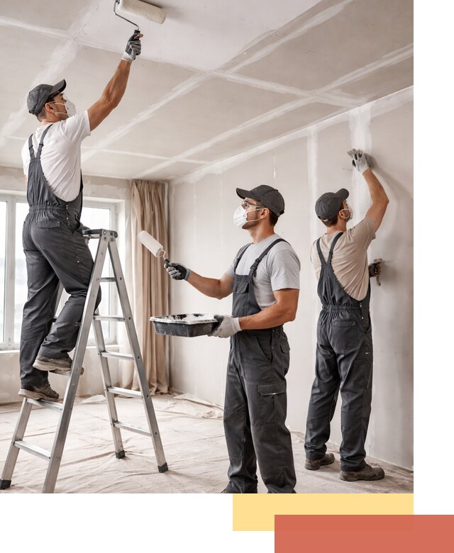 Покраска потолка из гипсокартона в Нижневартовске качественно и недорого