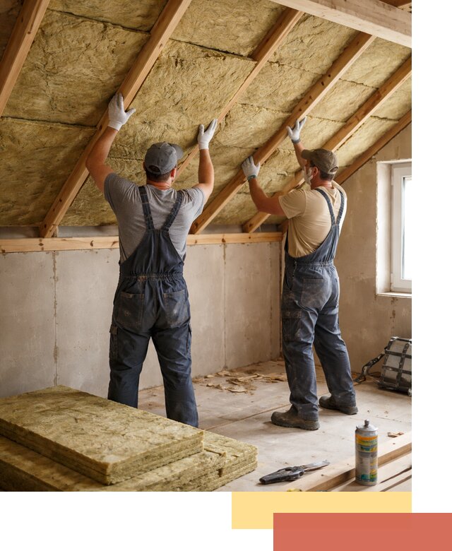 Утепление потолка минеральной ватой в Нижневартовске