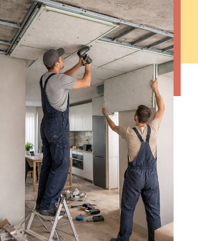 Шумоизоляция потолка панелями зипс в Нижневартовске от 1917 руб. под ключ | ОТДЕЛОЧНИК-Нжт